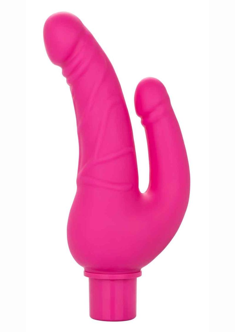 CalExotics Rechargeable Power Stud Over Vibrating Double Dong