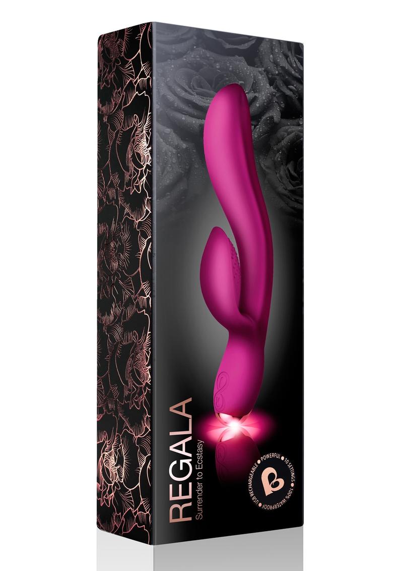 Regala Delight Silicone Rabbit Vibrator With Dual Motors