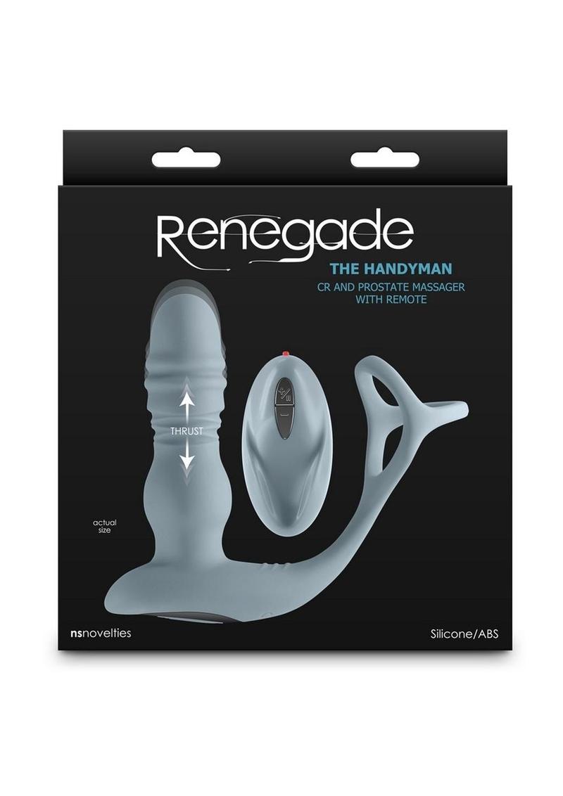 Renegade The Handyman Cock Ring and Prostate Massager with Remote