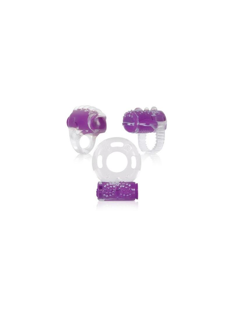 Evolved Ring True 3 Unique Pleasure Rings Set