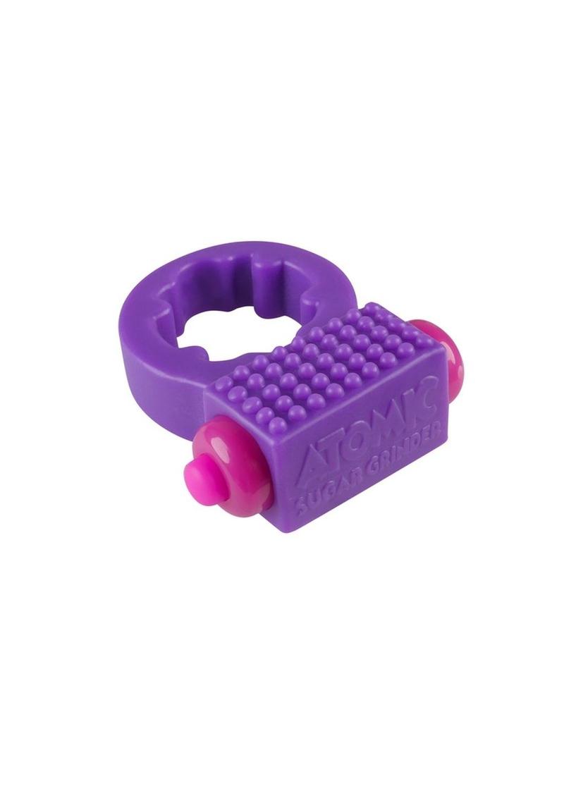 Rock Candy Sugar Grinder Vibrating Ring White with Soft-Touch Control