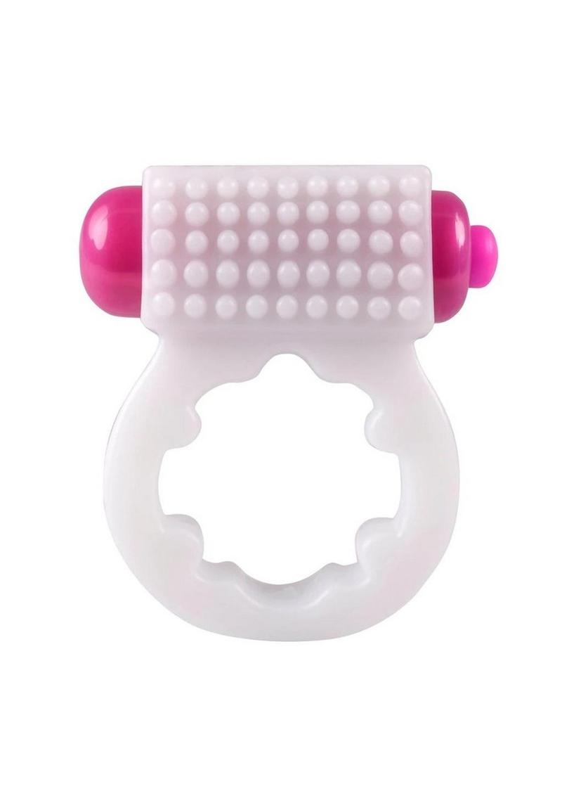 Rock Candy Sugar Grinder Vibrating Ring White with Soft-Touch Control
