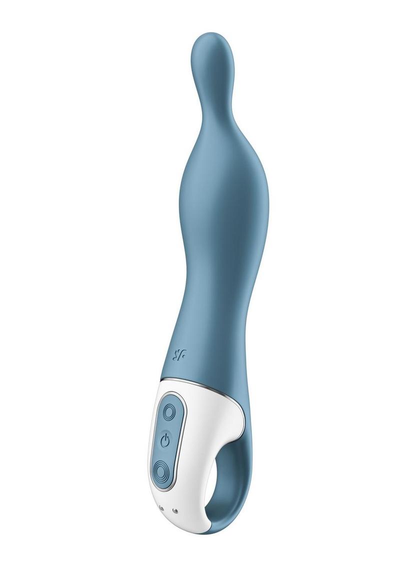 Satisfyer A-Mazing 1 Rechargeable Berry Silicone A-Spot Vibrator