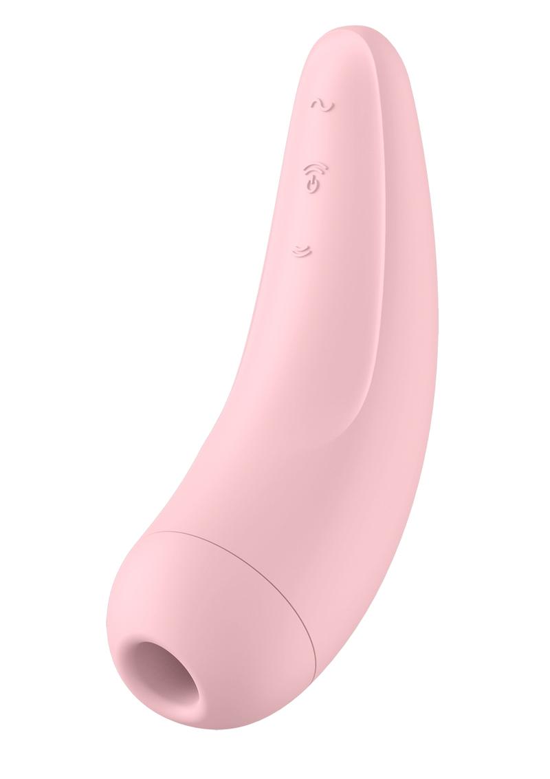 Satisfyer Curvy 2+ Air Pulse Stimulator Rechargeable Clitoral Vibrator