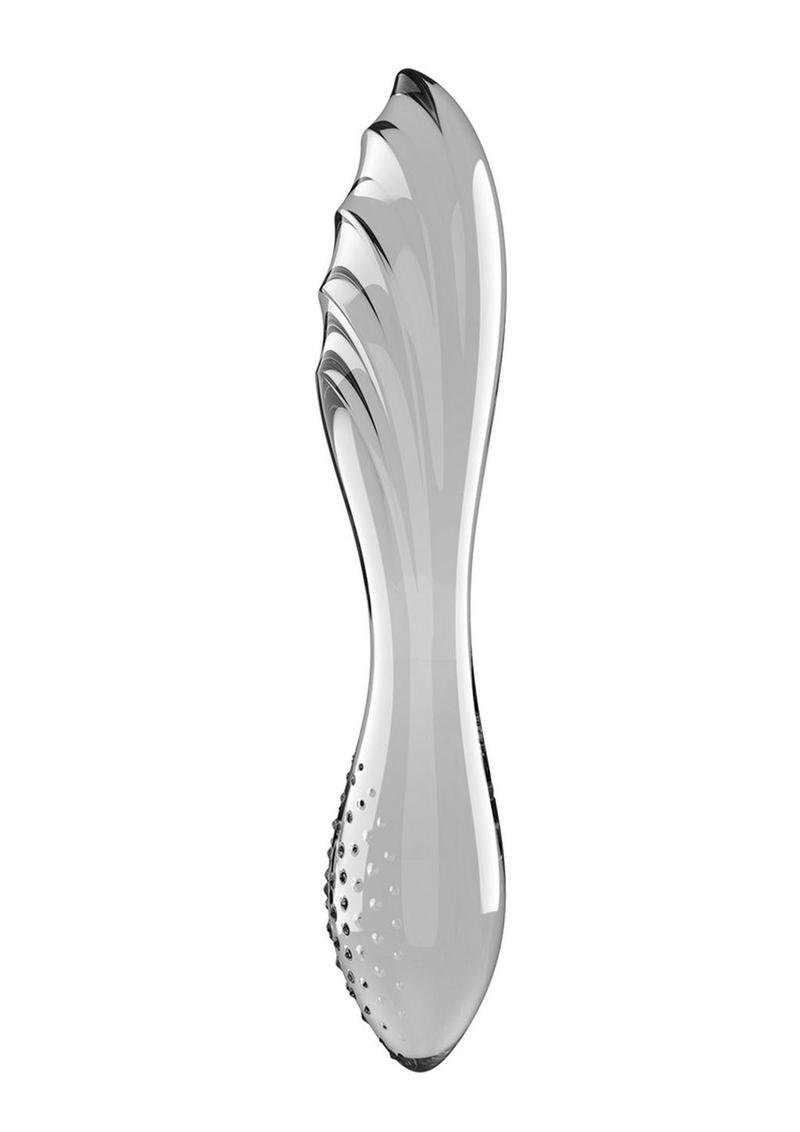 Satisfyer Dazzling Crystal Glass Hot And Cold Temperature Play Dildo