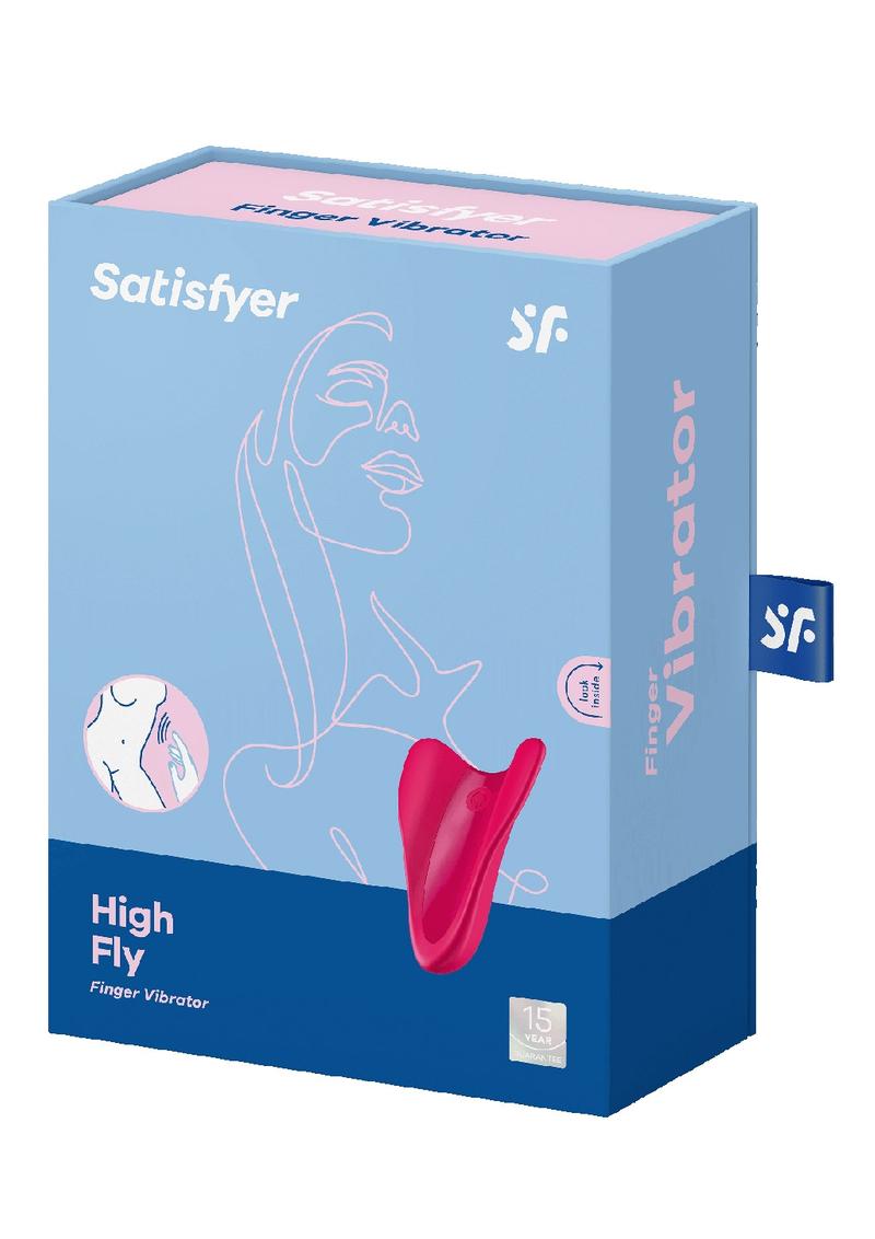 Satisfyer High Fly Rechargeable Finger Vibrator for Targeted Stimulation