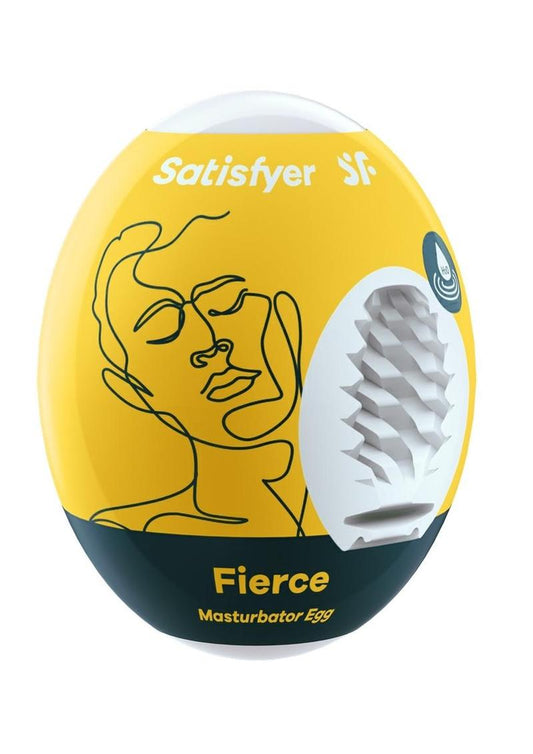 Satisfyer Fierce Textured Masturbator Egg 3-Pack Set