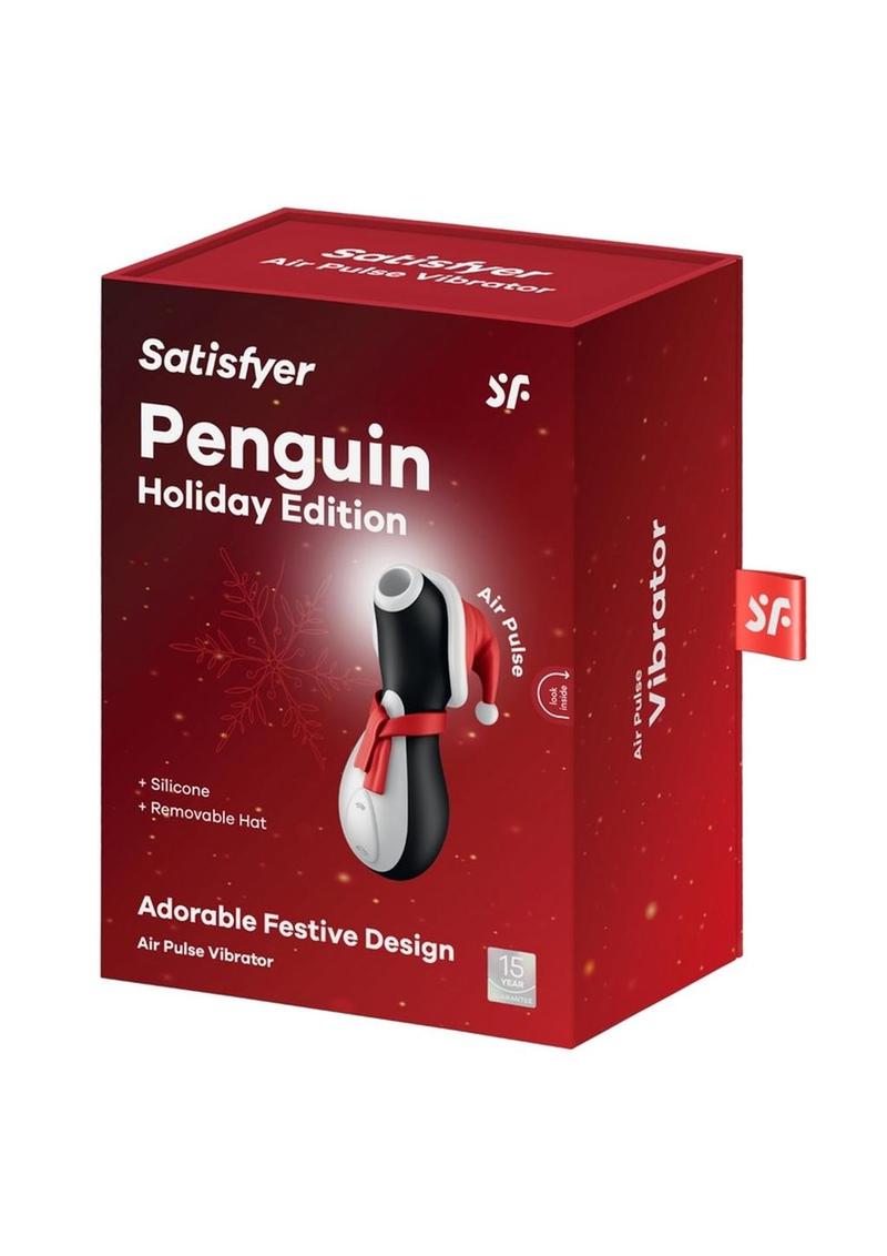 Satisfyer Penguin Holiday Edition Silicone Rechargeable Clitoral Stimulator