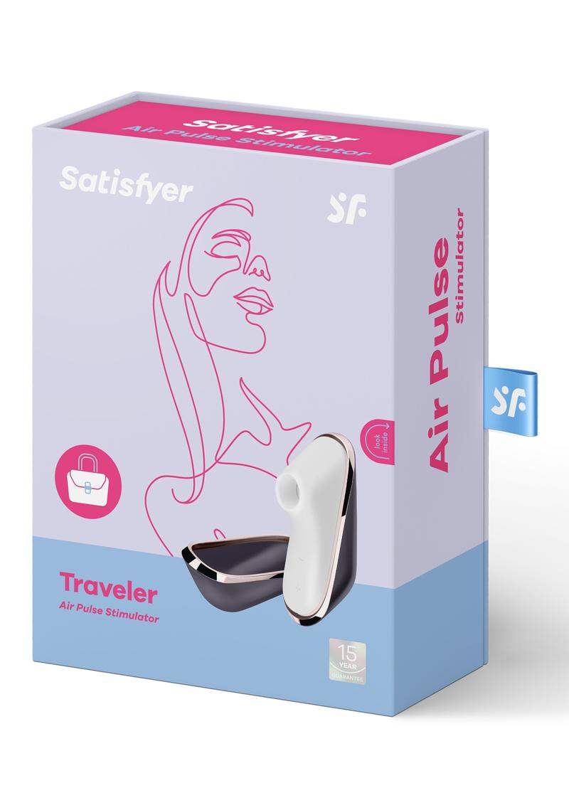 Satisfyer Traveler Compact USB Air Pulse Clitoral Stimulator