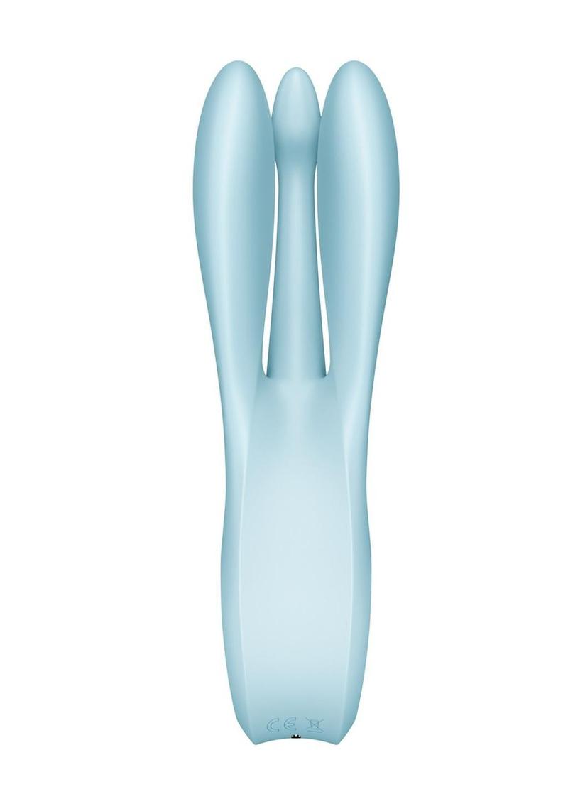 Satisfyer Threesome Rechargeable Silicone Vibrator