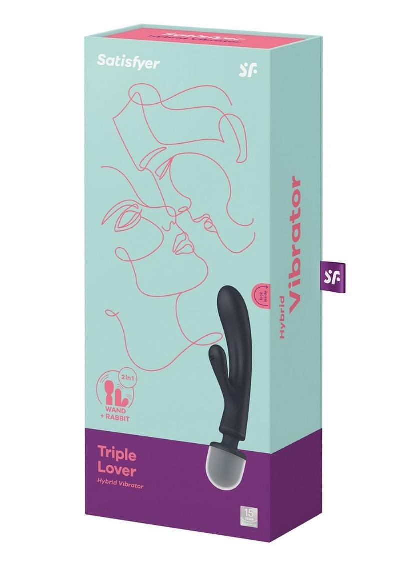 Satisfyer Tri Power Wand And Rabbit Vibrator