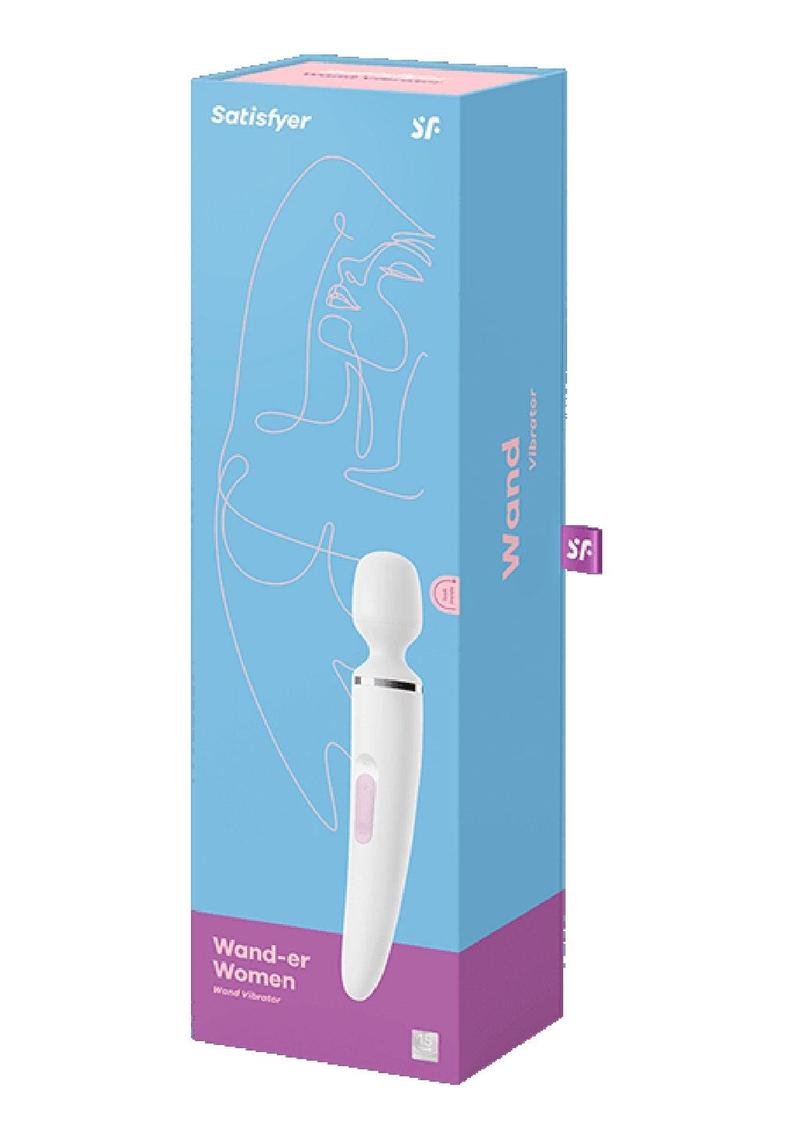 Satisfyer Wand-er Woman Rechargeable Full-Body Wand Vibrator