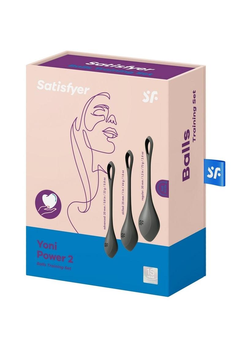 Satisfyer Yoni Power Silicone Kegel Ball Training Set