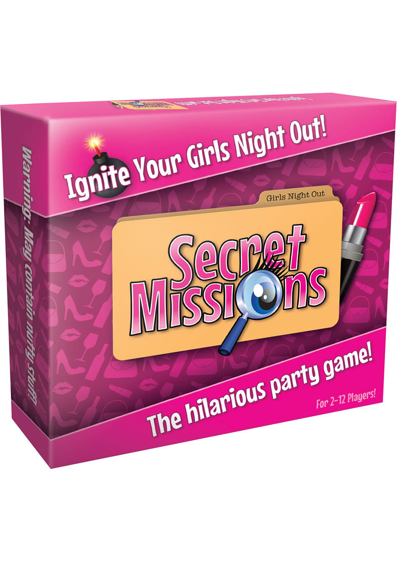 Secret Missions Girls Night Out Game
