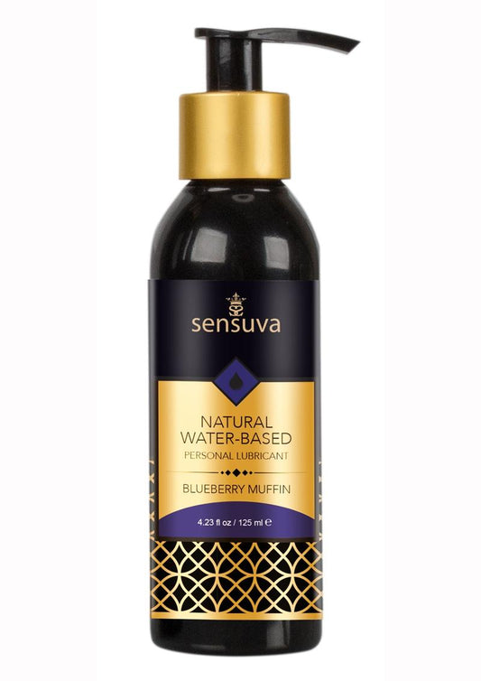 Sensuva Natural Blueberry Muffin Flavored Lubricant