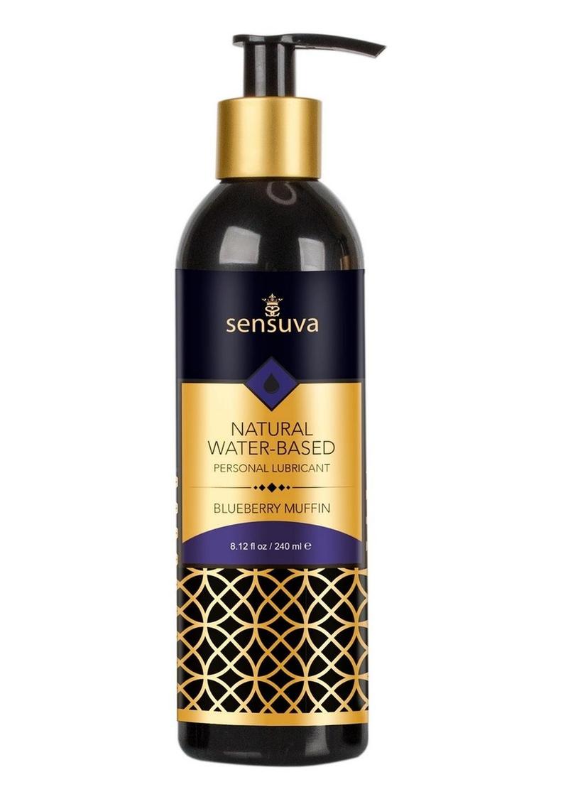 Sensuva Natural Blueberry Muffin Flavored Lubricant