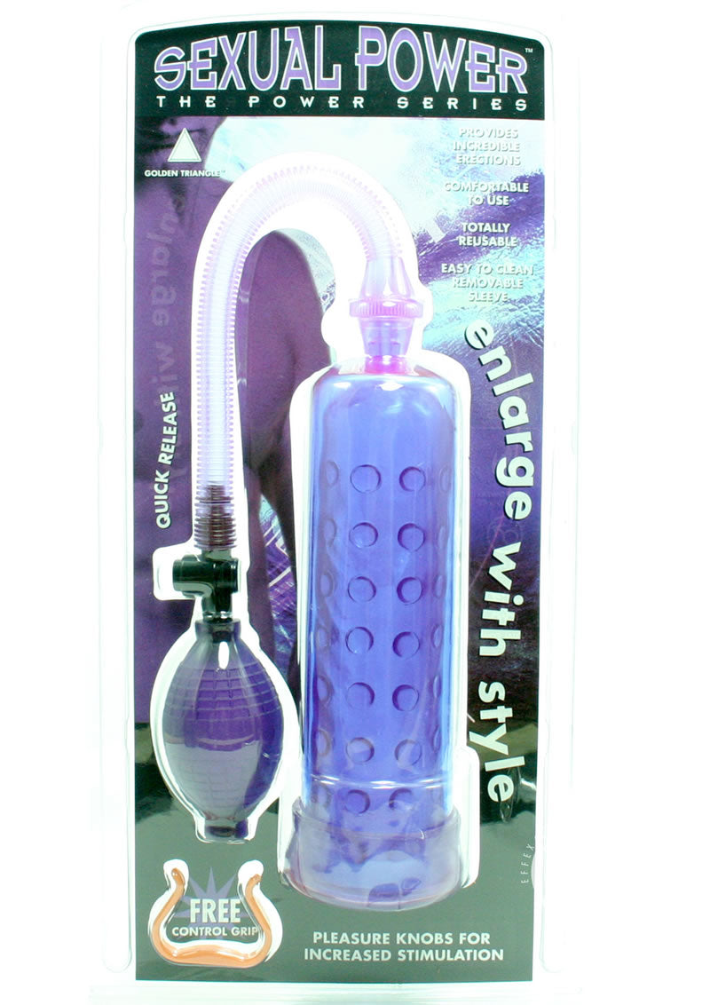 Sexual Power The Power Series Quick Release Penis Pump