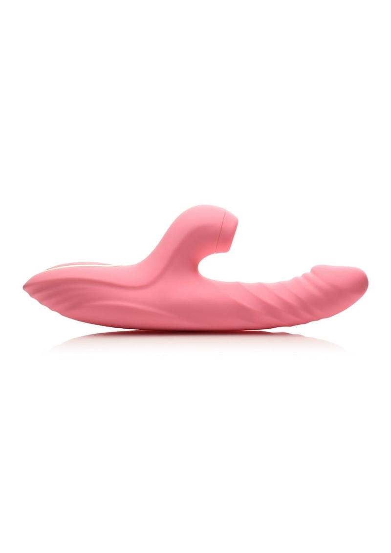 Shegasm Candy Thrusting And Sucking Rabbit Vibrator