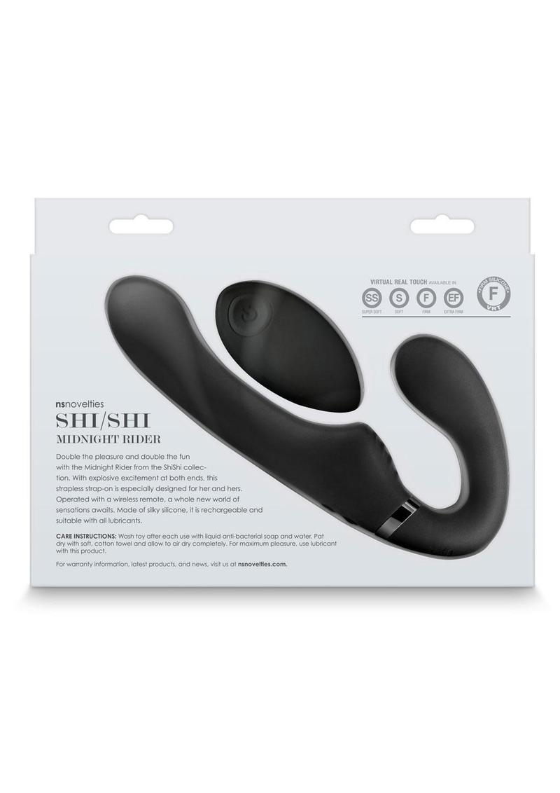 Shi/Shi Midnight Rider Rechargeable Strapless Strap-On with Remote
