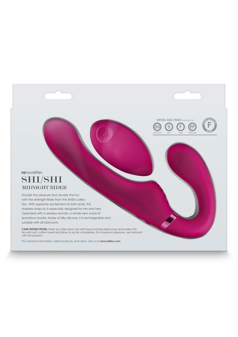 Shi/Shi Midnight Rider Rechargeable Strapless Strap-On with Remote