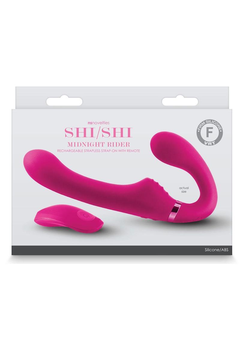 Shi/Shi Midnight Rider Rechargeable Strapless Strap-On with Remote