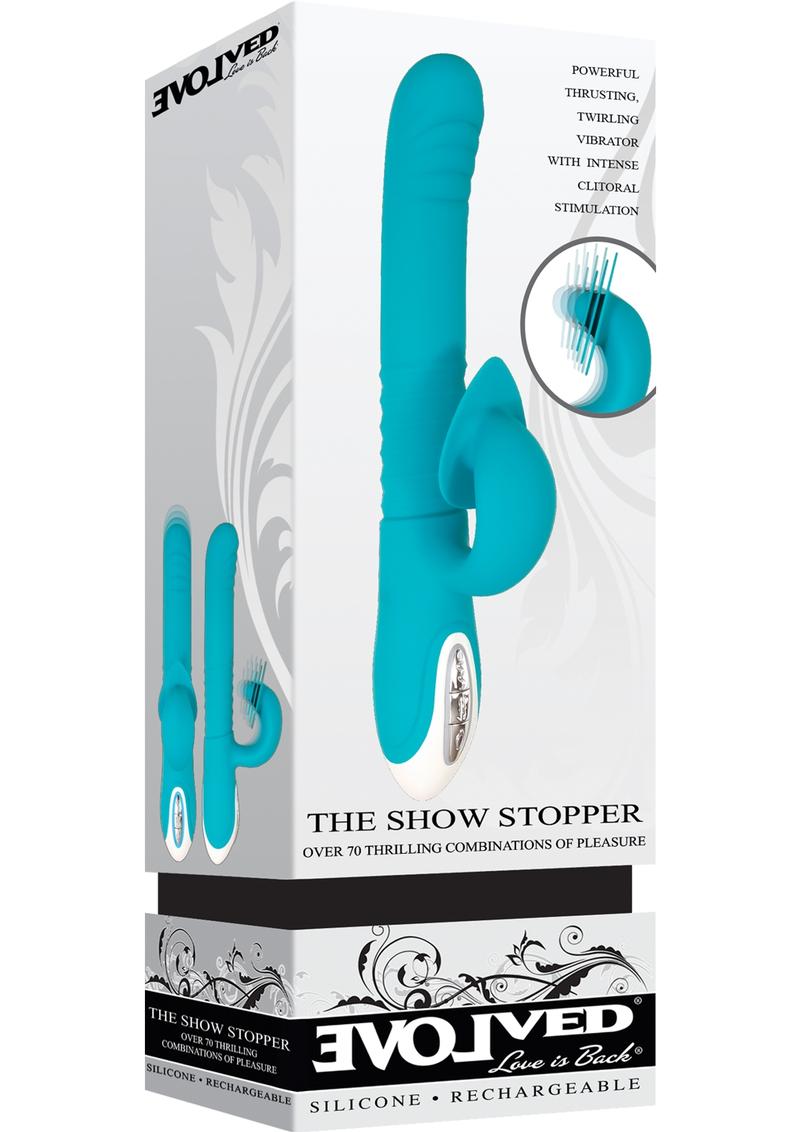 Evolved The Show Stopper Rechargeable Silicone Dual Vibrator