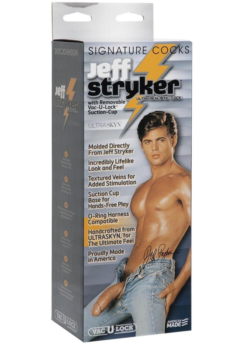 Doc Johnson Signature Cocks Jeff Stryker 10 Inch Dildo with Vac-U-Lock