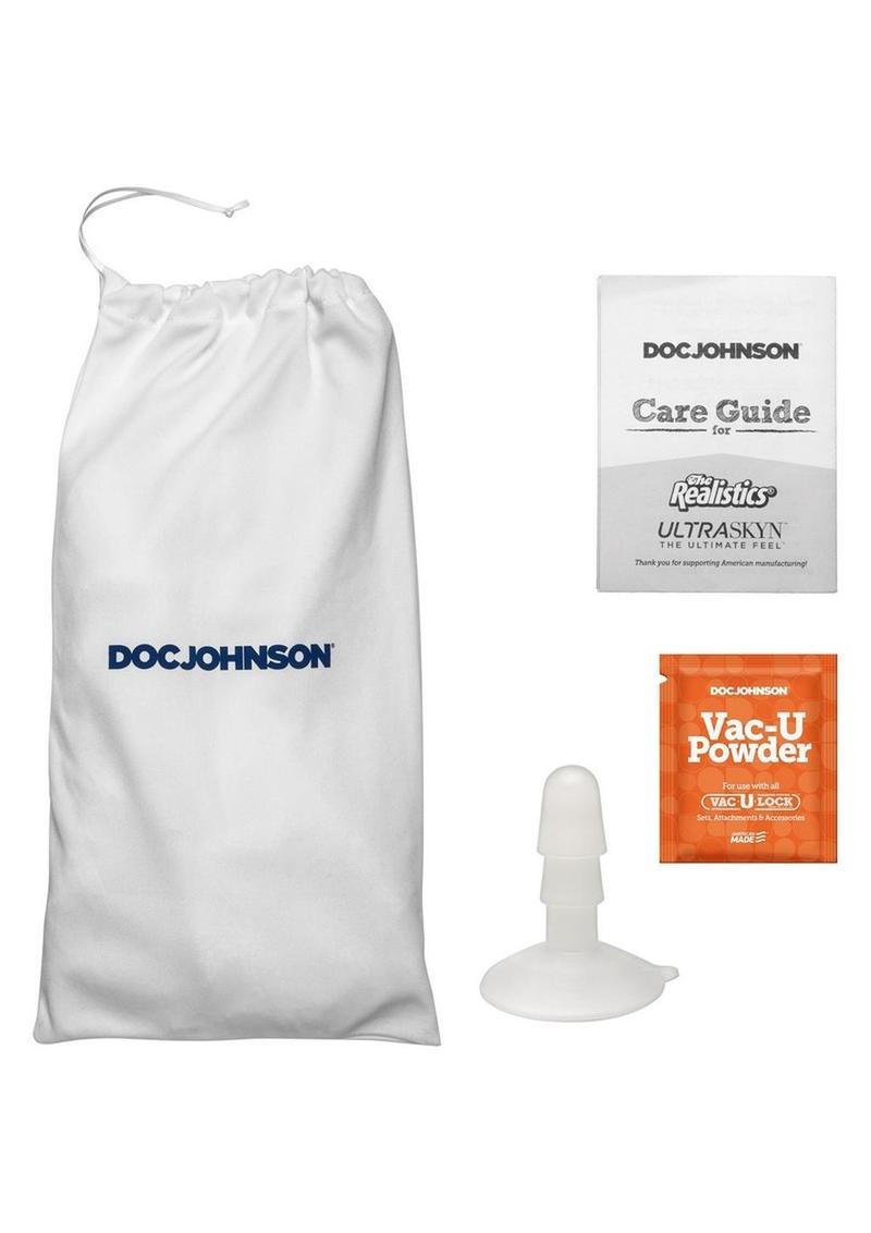 Quinton James Ultraskyn Dual Density With Removable Vac U-Lock Suction Cup