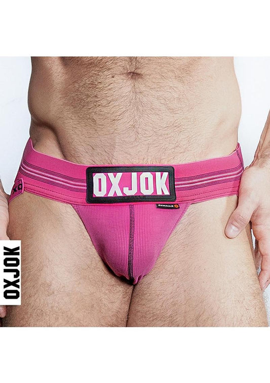 OXJOK Geared for Play Pink Jockfit Rubber Bulge