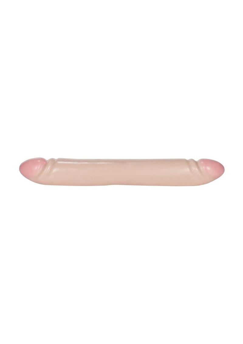 CalExotics Ivory Duo Smooth Double Dong