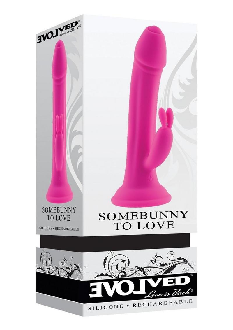 Evolved Somebunny to Love Rechargeable Silicone Rabbit Vibrator
