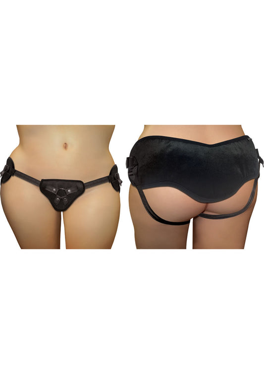 Sportsheets Curvy Noire Strap-On Plus Size Adjustable Harness