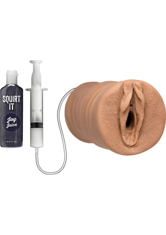 Doc Johnson Squirt It Ultraskyn Squirting Pussy Masturbator