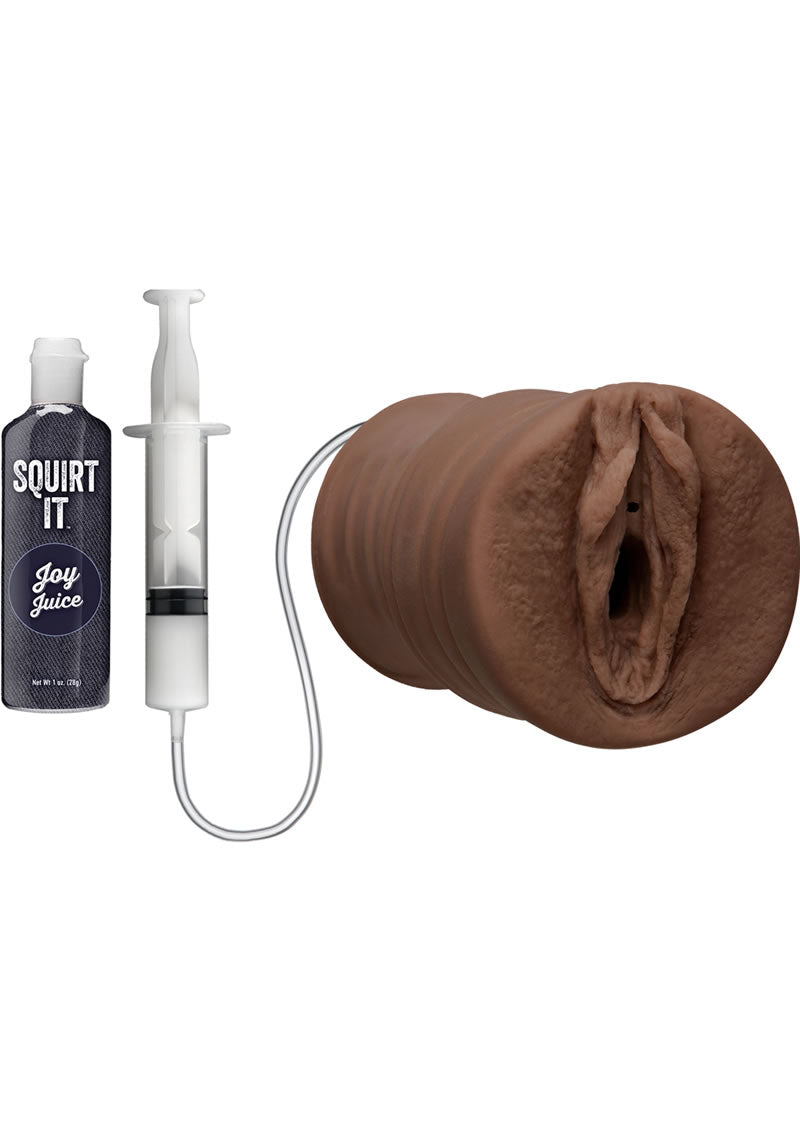 Doc Johnson Squirt It Ultraskyn Squirting Pussy Masturbator