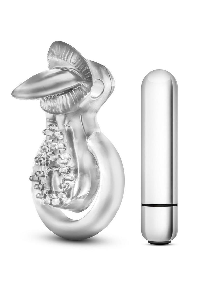 Stay Hard Waterproof and Stimulator Vibrating Tongue Ring