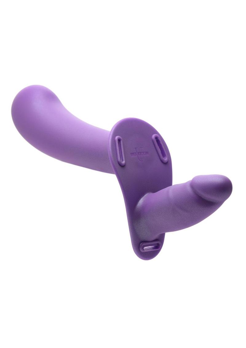 Strap U 28X Double Diva Rechargeable Silicone Dual-Dildo Strap-On