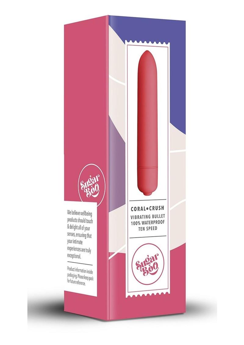 Sugarboo Coral Crush Vibrating Bullet Vibrator