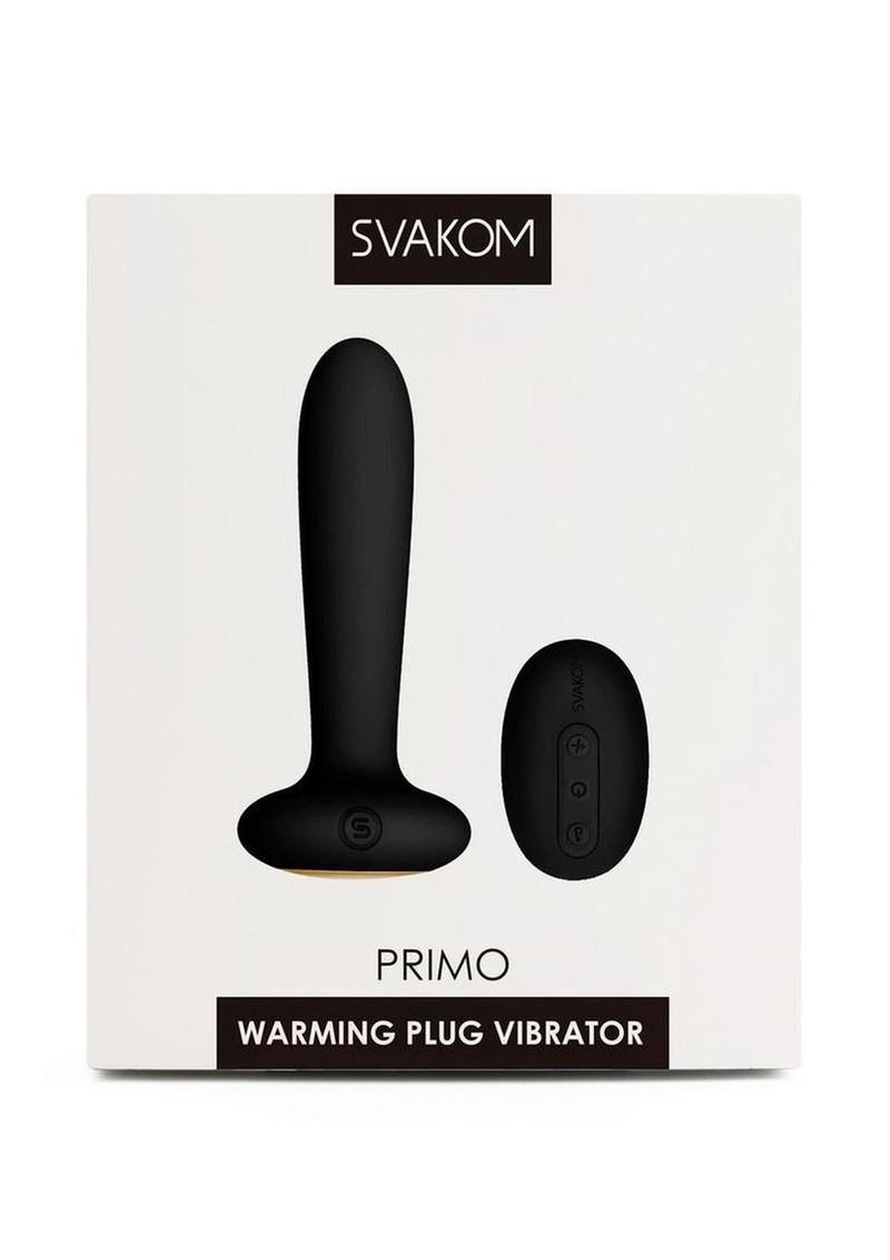 Svakom Primo Warming Plug Vibrator Anal Probe