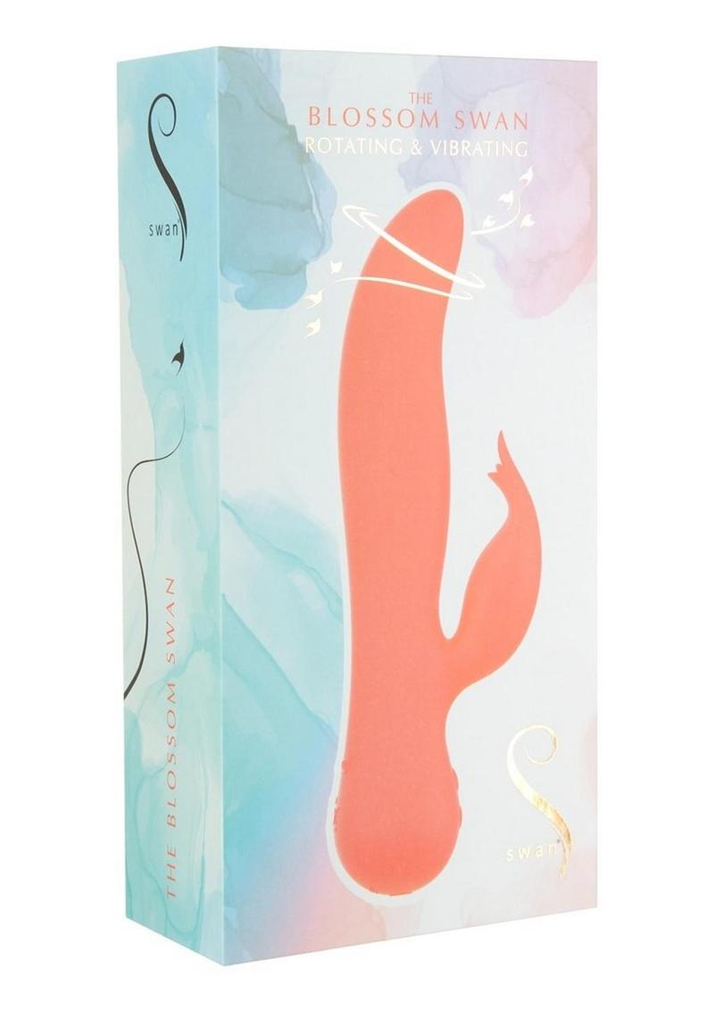 The Blossom Swan Rotary Dual Action Vibrator