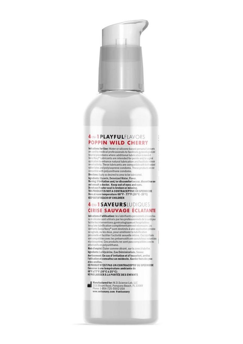 Swiss Navy Playful Flavors Warming Cherry Lubricant