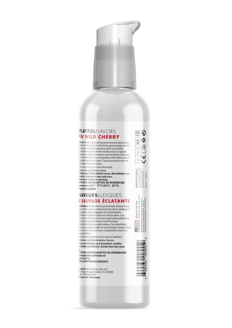 Swiss Navy Playful Flavors Warming Cherry Lubricant