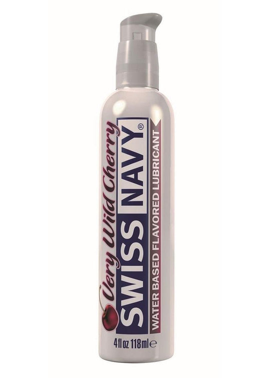 Swiss Navy Very Wild Cherry Flavored Lubricant 4 oz