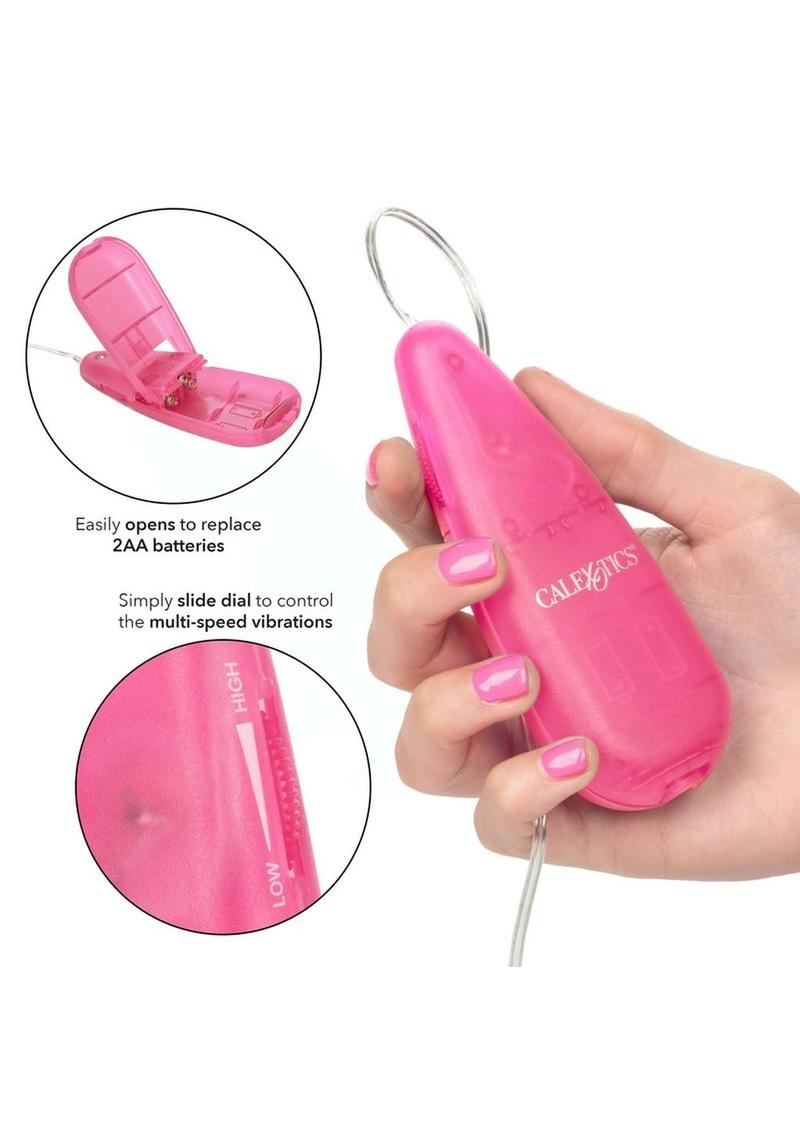 Calexotics Tear Drop Bullet with Wired Remote Control