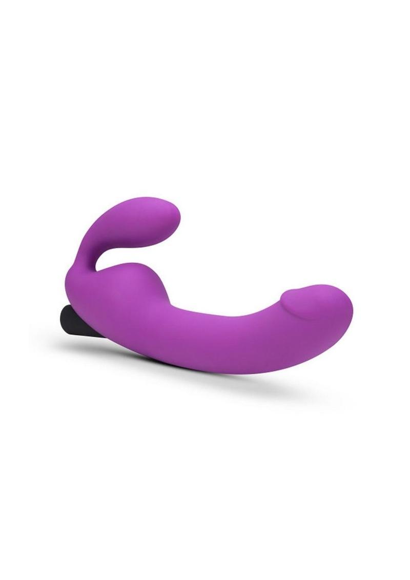 Temptasia Cyrus Purple Silicone Strapless Vibrating Dildo