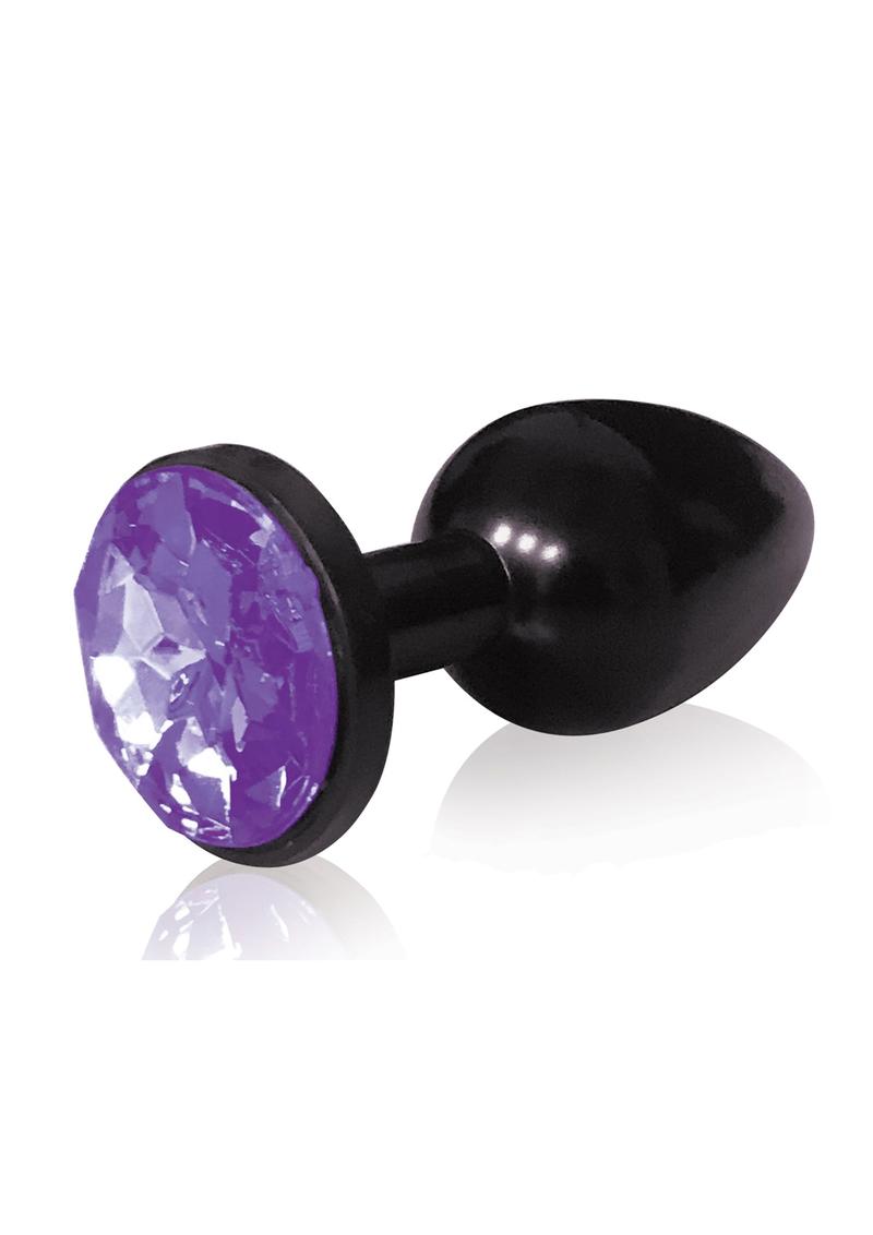 The Silver Starter Bejeweled Stainless Steel Butt Plug