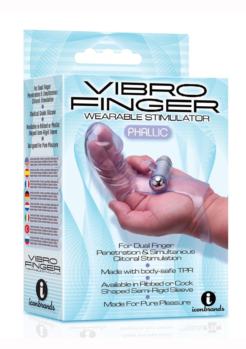 VibroFinger Wearable Stimulator Finger Vibrator