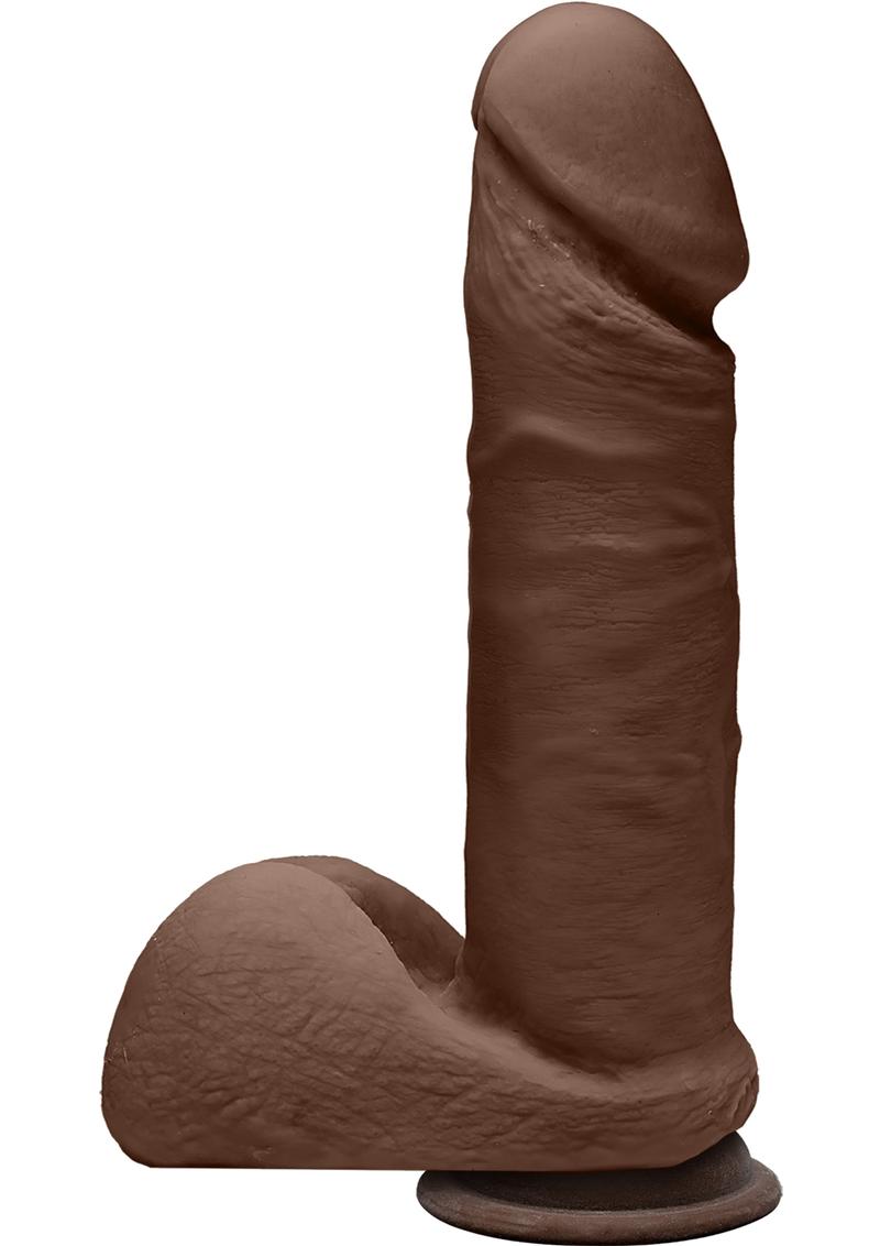 The D Perfect D Dual Density ULTRASKYN Dildo with Balls