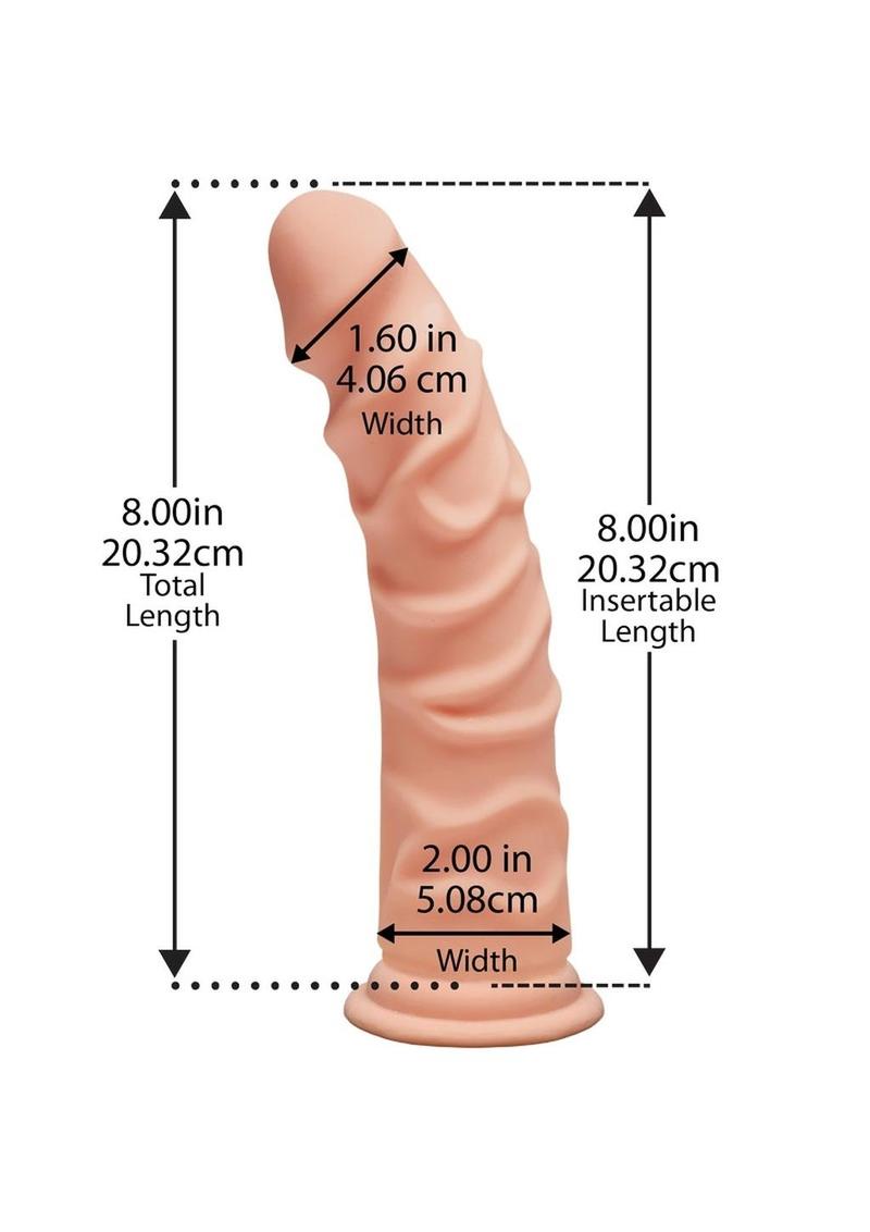 The D Ragin' D 10 Inch Dildo Dual Density Ultraskyn