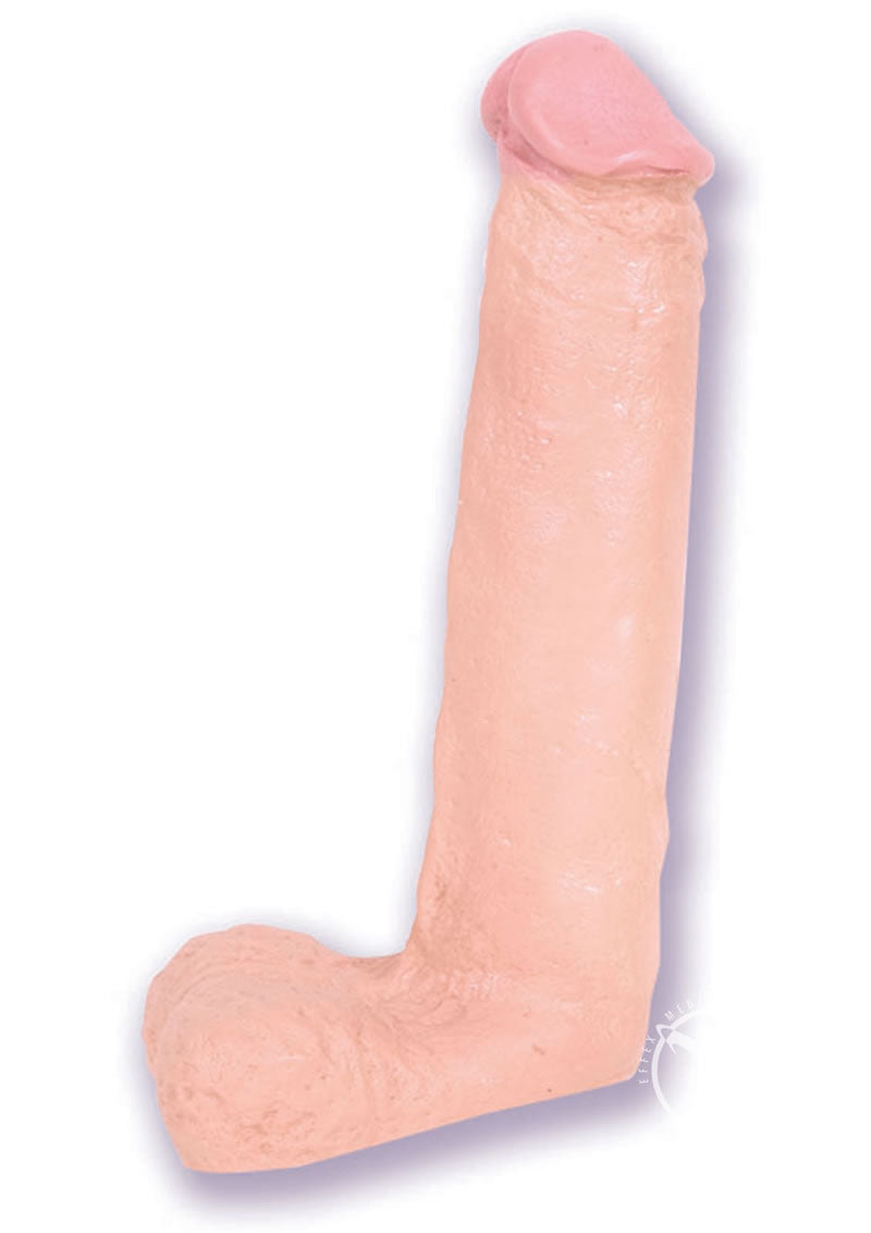 The Naturals Cock with Balls Vanilla by Doc Johnson