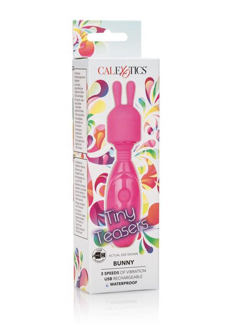 Tiny Teasers Bunny USB Rechargeable Mini Wand Vibrator